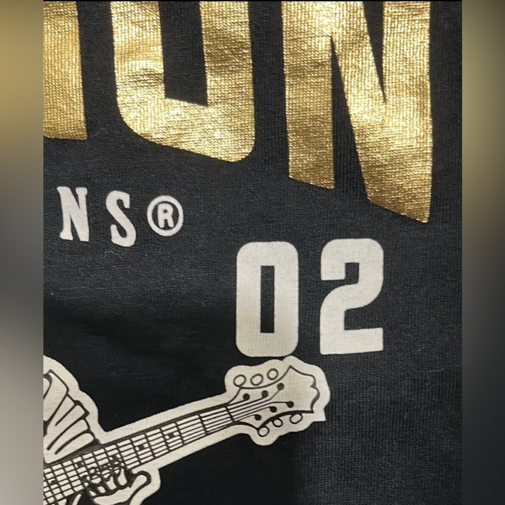 New WOT Size 4 True Religion Kids' Gold Accent Tees in Gray and Black - Picture 6 of 10